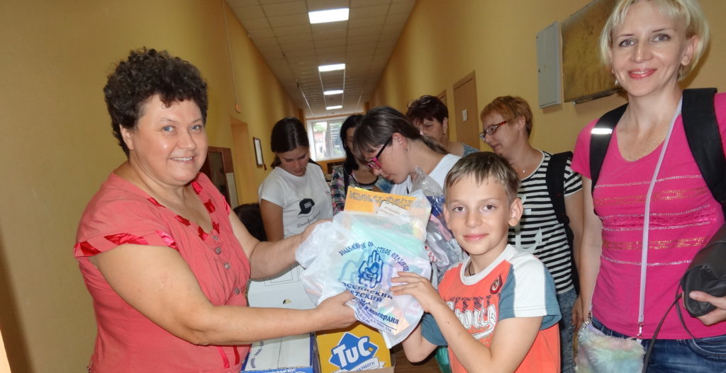 Прием в Владимирском отделении детского фонда Афанасьева Бакалдина.